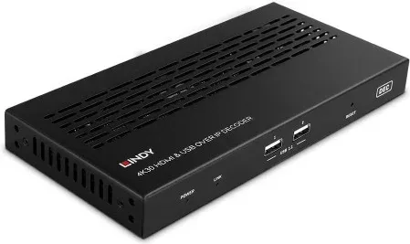 Lindy 38397 extensor audio/video Receptor AV Negro