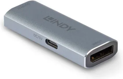 Lindy 38421 extensor audio/video Repetidor de señales AV Plata