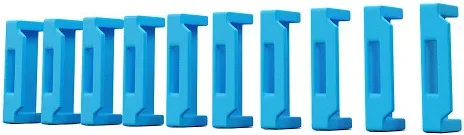 Lindy 40321 bloqueador de puerto HDMI Azul Acrilonitrilo butadieno estireno (ABS) 10 pieza(s)
