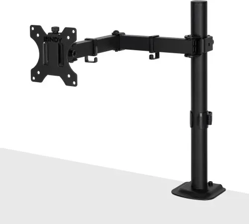 Lindy 40710 soporte para monitor 81,3 cm (32") Escritorio Negro