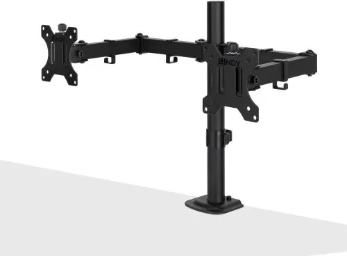 Lindy 40711 soporte para monitor 81,3 cm (32") Escritorio Negro