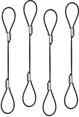 Lindy 40774 cable antirrobo Negro 0,15 m