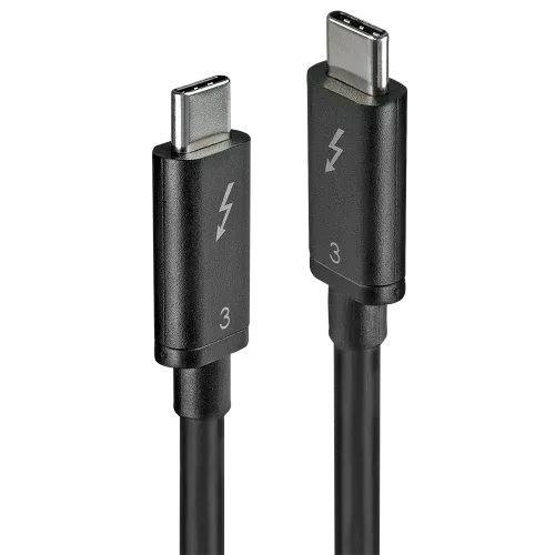 Lindy 41555 cable USB USB 3.2 Gen 1 (3.1 Gen 1) 0,5 m USB C Negro