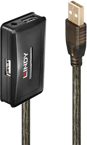 Lindy 42635 hub de interfaz USB 2.0 480 Mbit/s Gris