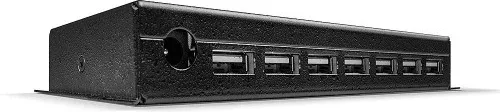 Lindy 42794 hub de interfaz USB 2.0 Type-B 480 Mbit/s Negro