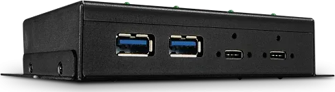 Lindy 43094 hub de interfaz USB 3.2 Gen 2 (3.1 Gen 2) Type-C 10000 Mbit/s Negro