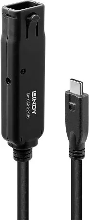 Lindy 43405 cable USB USB 3.2 Gen 2 (3.1 Gen 2) 5 m USB C Negro