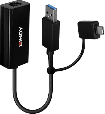 Lindy 43412 adaptador y tarjeta de red Ethernet 5000 Mbit/s