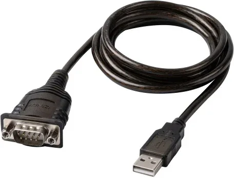 Lindy 43413 cable de serie Gris 1,5 m USB tipo A RS-232