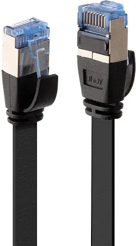 Lindy 47482 cable de red Negro 2 m Cat6a U/FTP (STP)