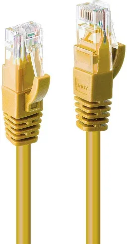 Lindy 48061 cable de red Amarillo 0,5 m Cat6 U/UTP (UTP)
