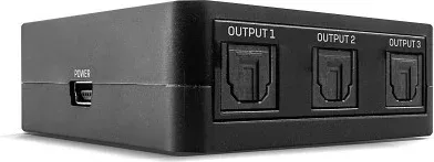 Lindy 70480 divisor de audio Negro