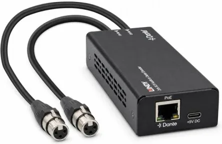 Lindy 70618 convertidor de audio Negro