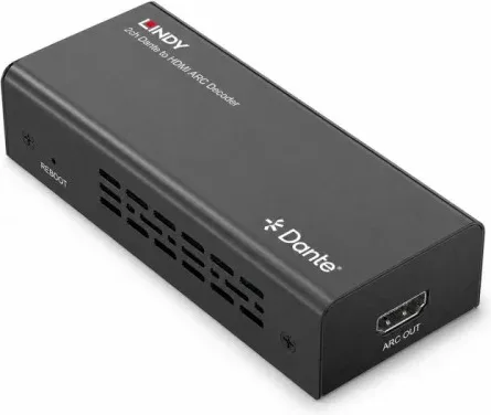 Lindy 70621 convertidor de audio Negro
