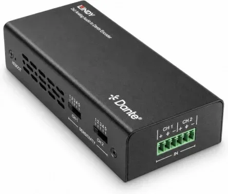 Lindy 70622 convertidor de audio Negro