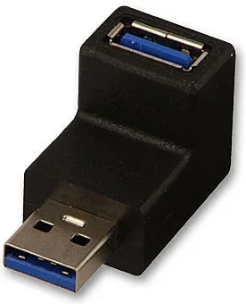 Lindy 71261 cambiador de género para cable USB 3.0 Negro