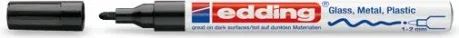 Marcador Permanente 1-2Mm 751 Negro Edding 751-01