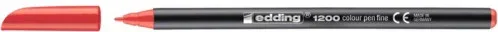 Rotulador Punta Fina 1200 Rojo Edding 1200-02