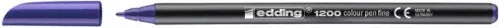 Rotulador Punta Fina 1200 Violeta Edding 1200-08