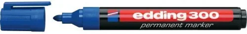 Marcador Permanente Punta Redonda 1.5-3Mm 300 Azul Edding 300-03
