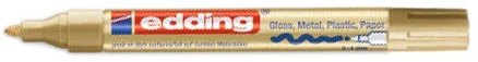 Marcador Permanente 2-4Mm 750 Oro Edding 750-53