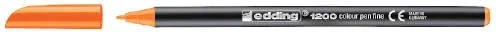 Rotulador Punta Fina 1200 Naranja Fluorescente Edding 1200-66