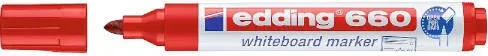 Marcador Pizarra Blanca 660 1,5-3Mm Rojo Edding 660-02