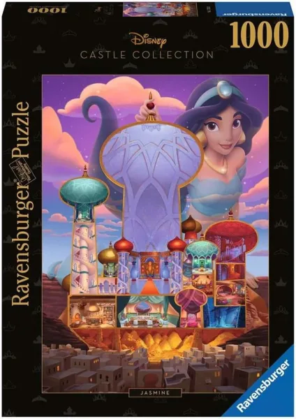 Puzzle ravensburger disney castles -  jasmine 1000 piezas
