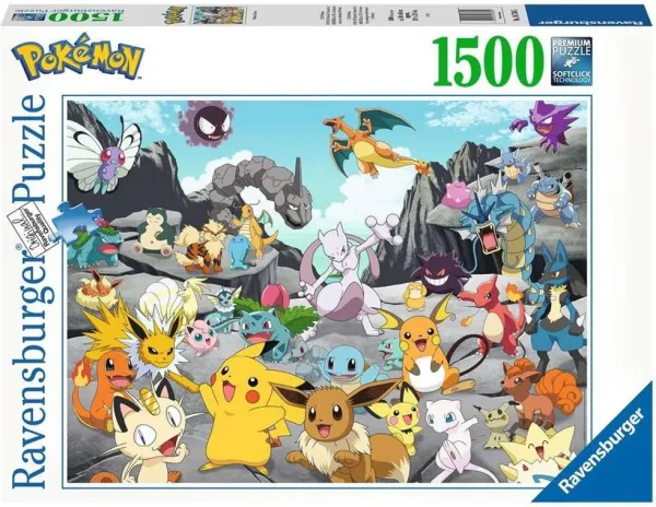 Puzzle ravensburger pokemon classics 1500 piezas