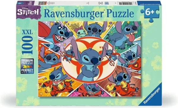 Puzzle ravensburger disney stitch 6+ 100 piezas