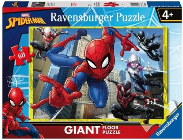 Puzzle ravensburger spiderman 3x49 60 piezas