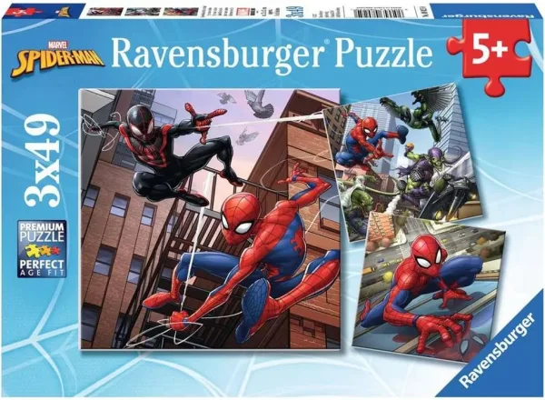 Puzzle ravensburger spiderman 3x49