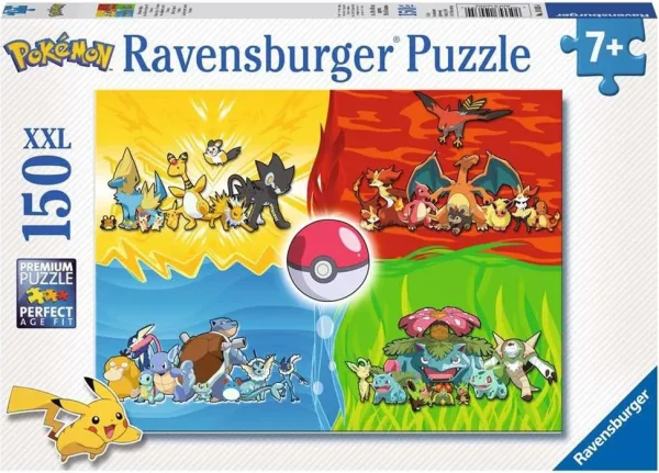 Puzzle ravensburger pokemon 7+ 150 piezas