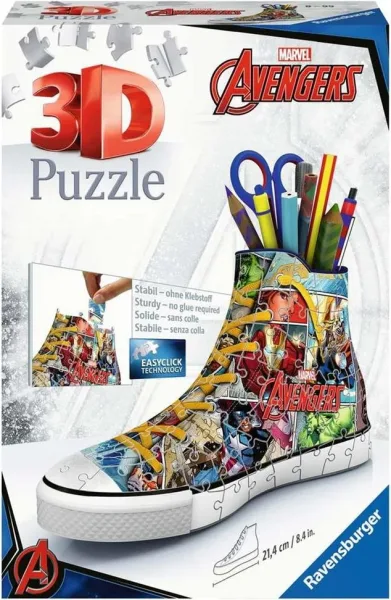 Puzzle 3d ravensburger sneaker -  avengers