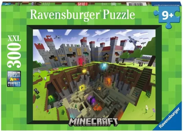 Puzzle ravensburger minecraft 9+ 300 piezas