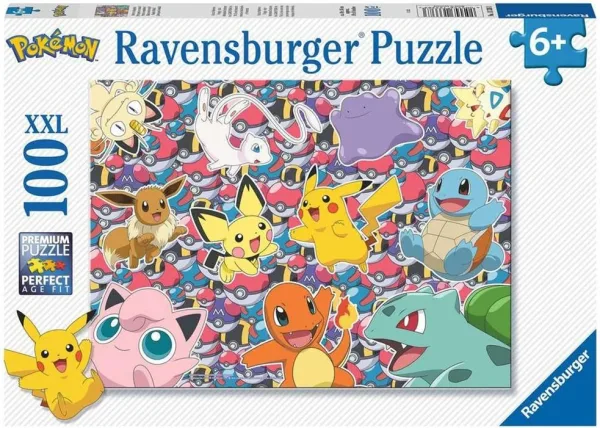 Puzzle ravensburger pokemon 6+ 100 piezas