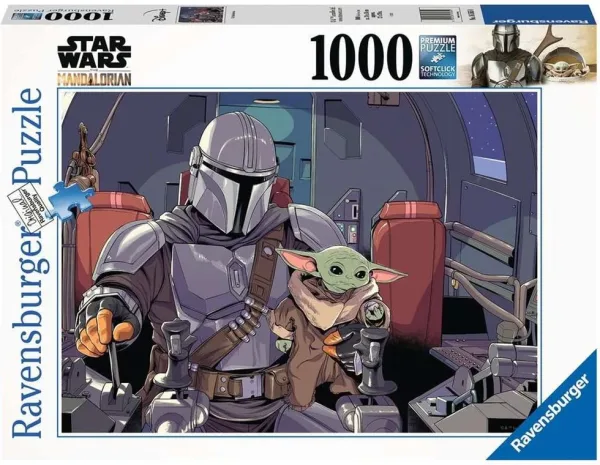 Puzzle ravensburger the mandalorian 1000 piezas