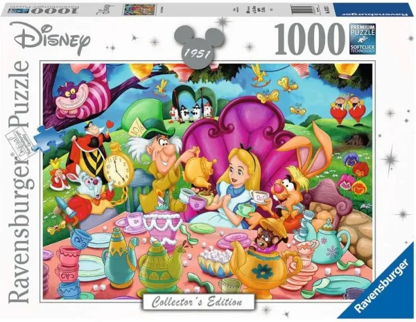 Puzzle ravensburger disney collector's edition -  alicia en el pais de las maravillas 1000 piezas