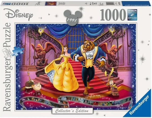 Puzzle ravensburger disney collector's edition la bella y la bestia 1000 piezas