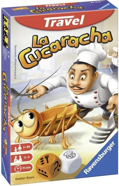 Juego de mesa ravensburger la cucaracha formato viaje