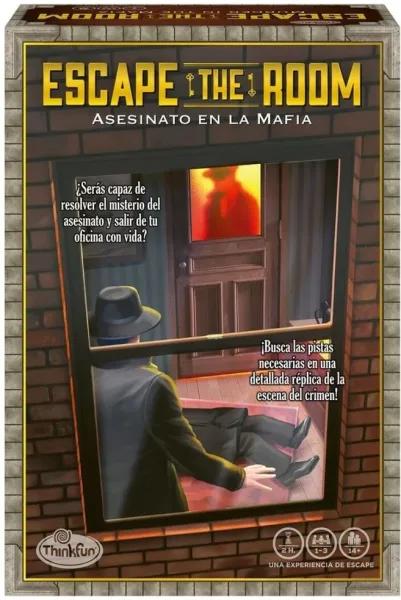 Juego de mesa escape the room asesinato en la mafia