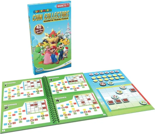Puzzle magnético de viaje super mario