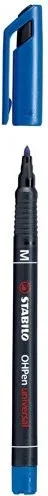 Marcador Permanente Punta Media Ohpen Universal 1Mm. Azul Stabilo 843/41