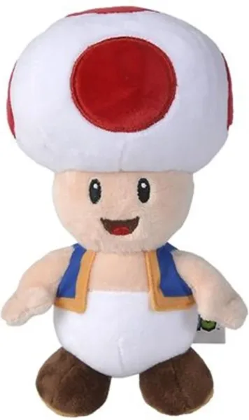 Peluche simba nintendo super mario toad 20cm