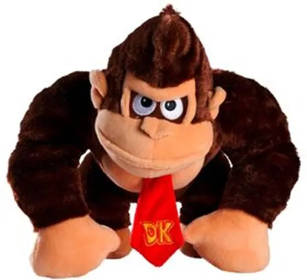 Peluche simba nintendo donkey kong 30cm