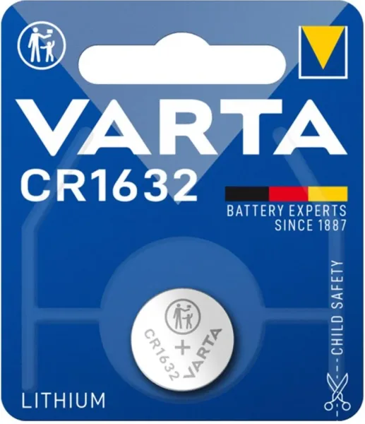 Blister pilas varta litio boton 3v cr1632