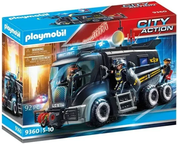 Playmobil vehiculo con luz LED y modulo de sonido