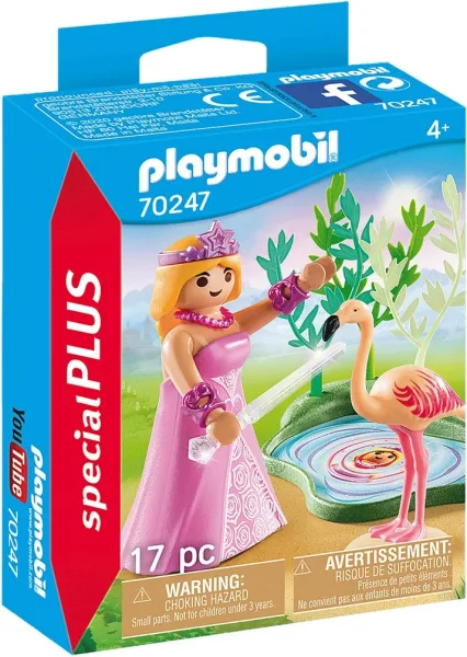 Playmobil princesa en el lago