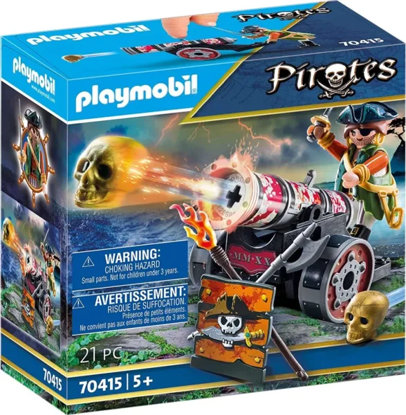 Playmobil pirates pirata con cañon