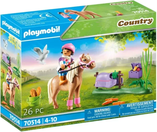 Playmobil coleccionable poni islandes